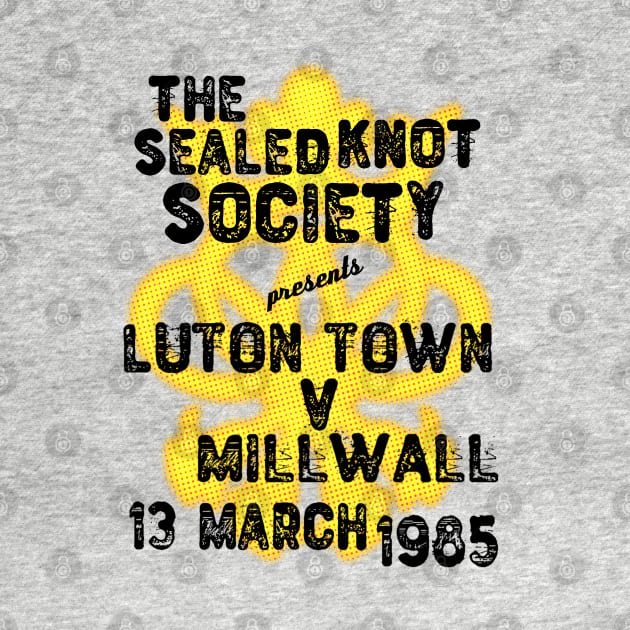 Luton Town Millwall 1985 by Spiralpaper